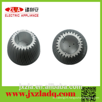 Custom Anodized CNC Precision Heatsink, Round Aluminum Radiator